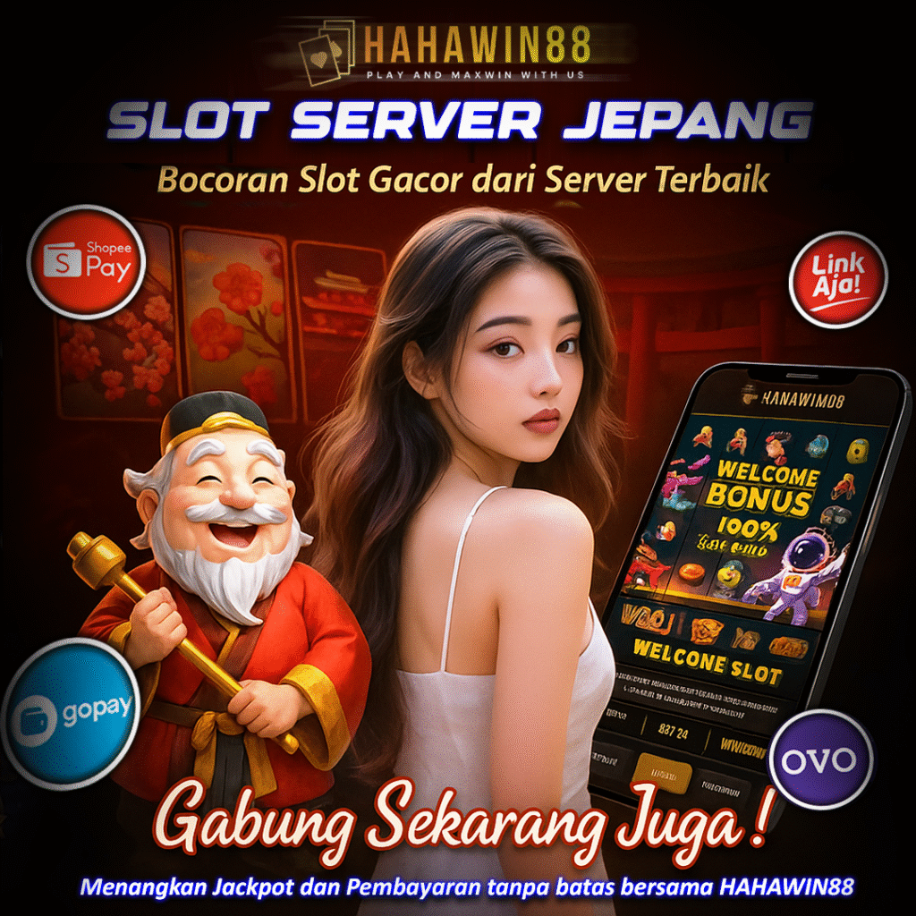 HAHAWIN88: Slot server Jepang anti lag